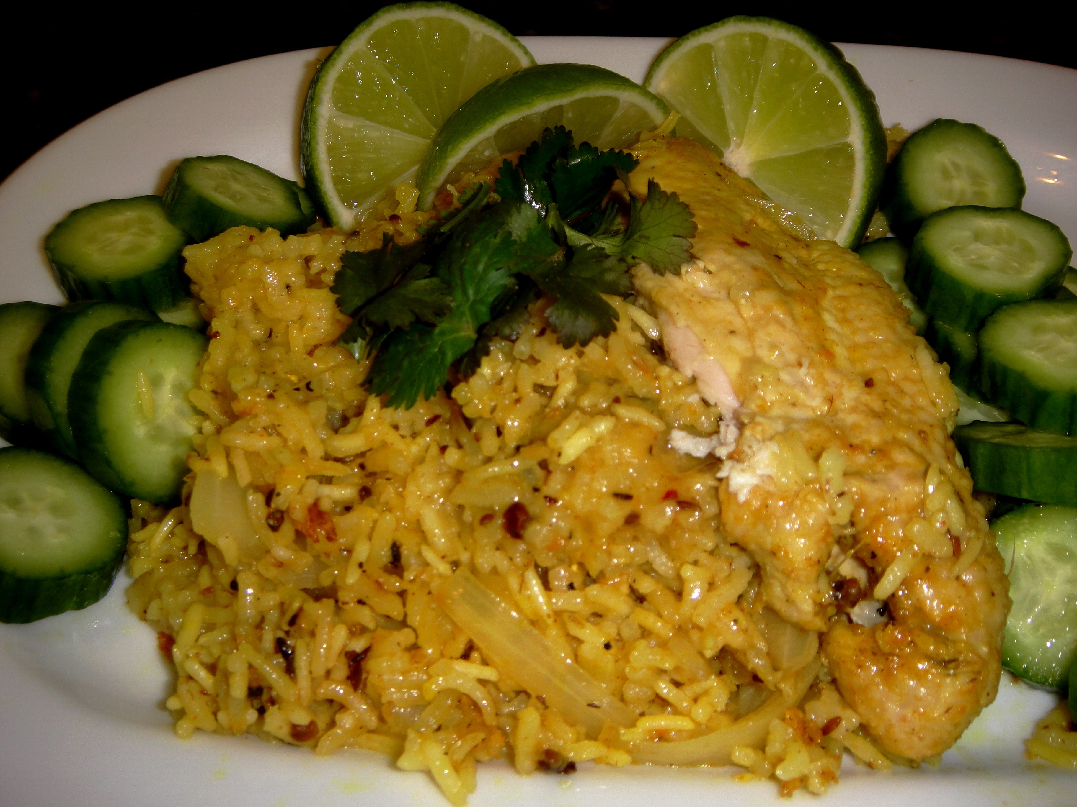 Mom's Khao Mok Kai (some call it Biryani)