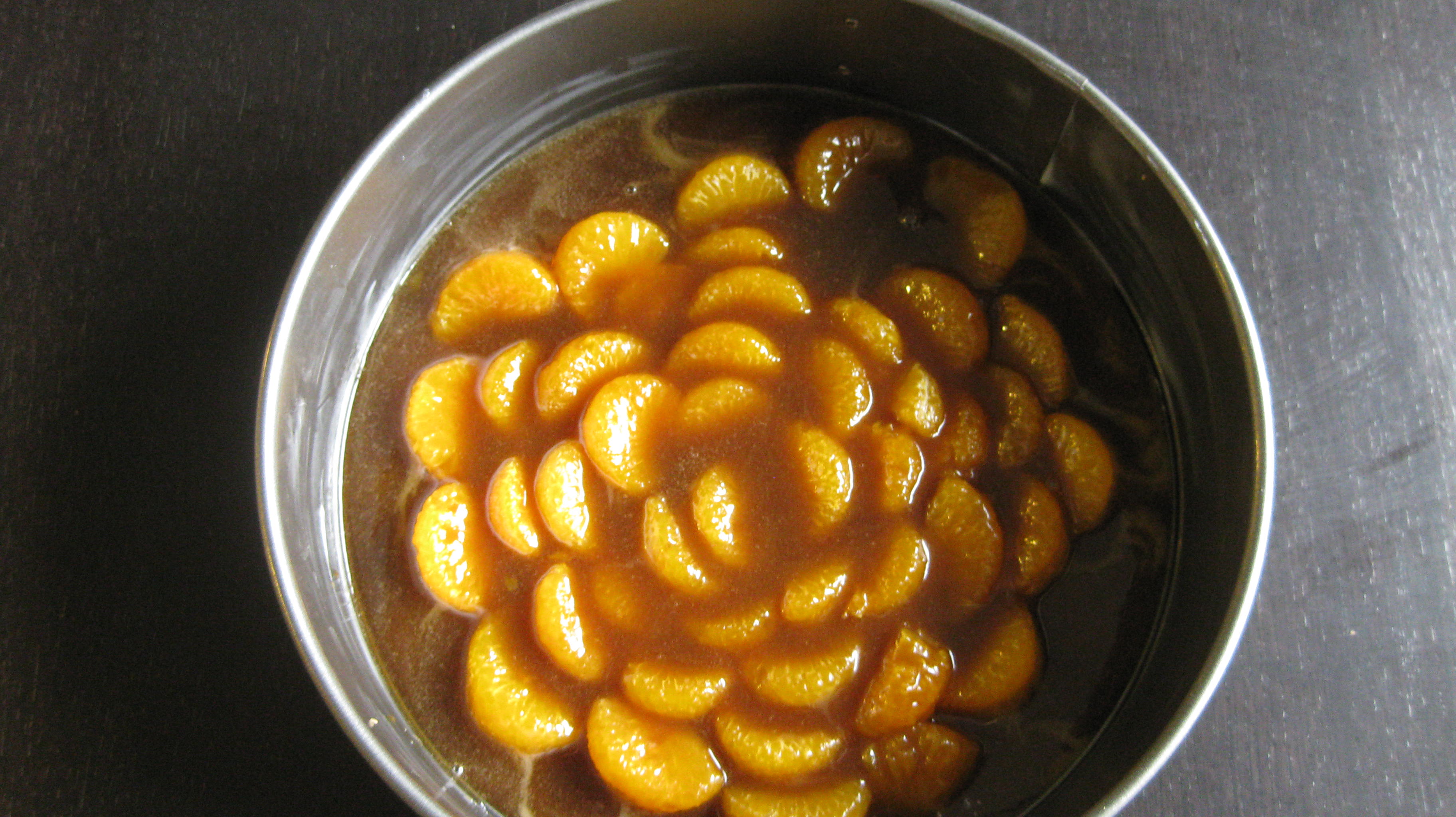 Orange Cardamom Upside Down Cake