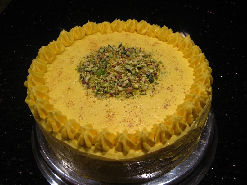 Mango Kulfi Cake