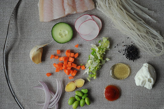 Vietnamese-Inspired Sweet & Spicy Catfish with Pickled Vegetables 