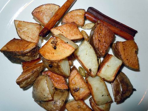 Cardamom Roasted Potatoes