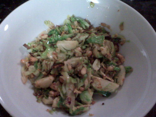 Anchovy Kissed Brussel Sprouts