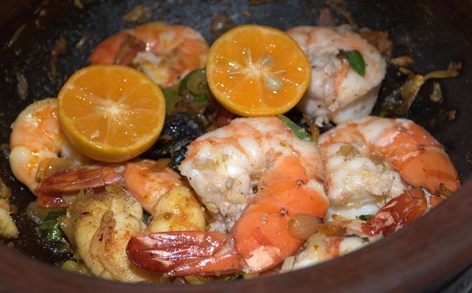 Grilled Sand lobster With Citrus