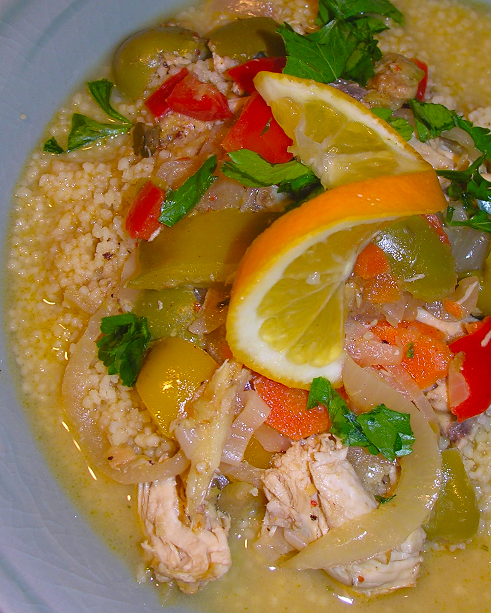 Chicken Yassa with mixed citrus