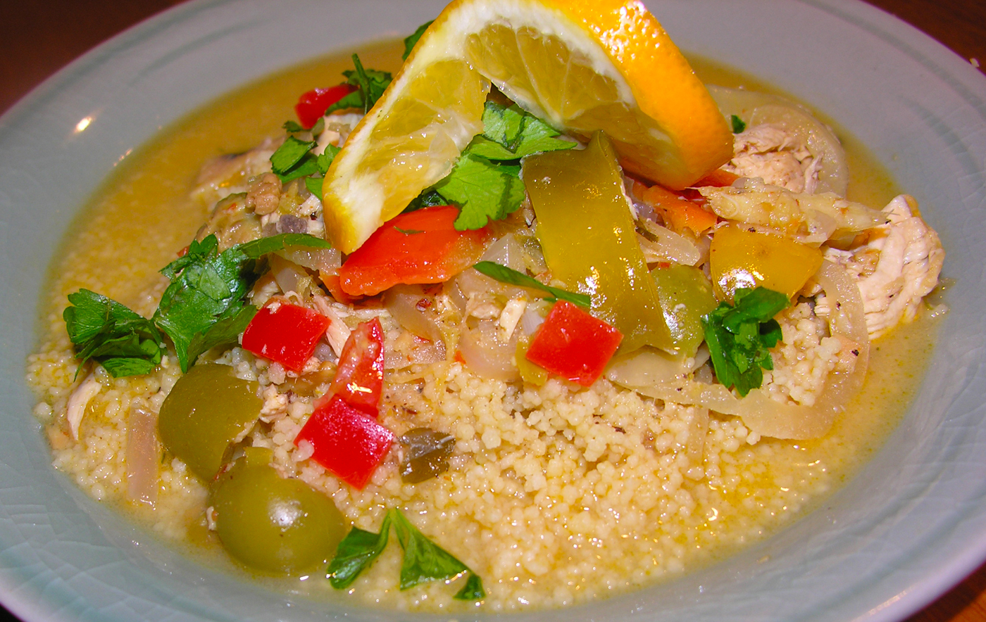 Chicken Yassa with mixed citrus