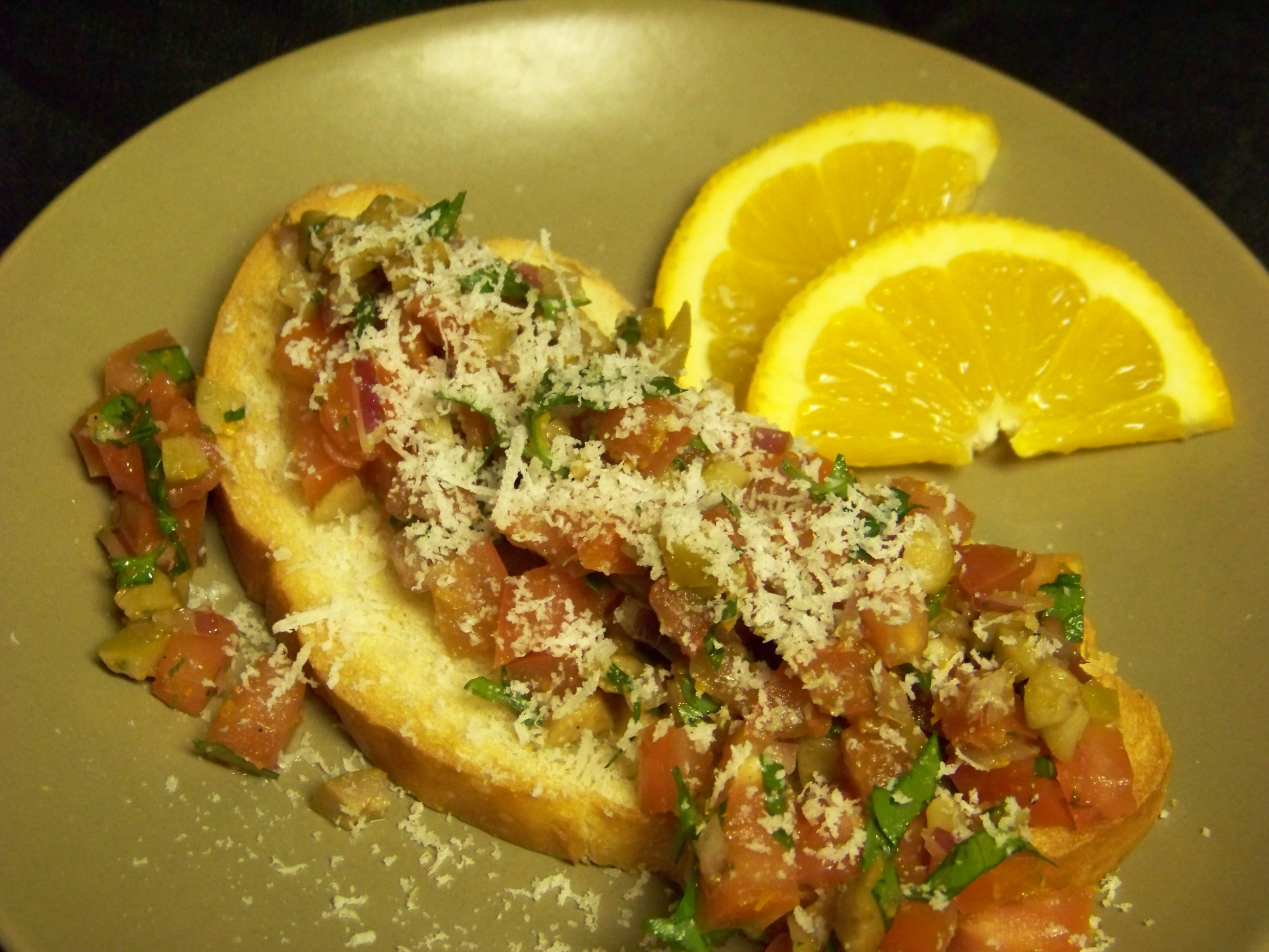 Olive & Orange Bruchetta