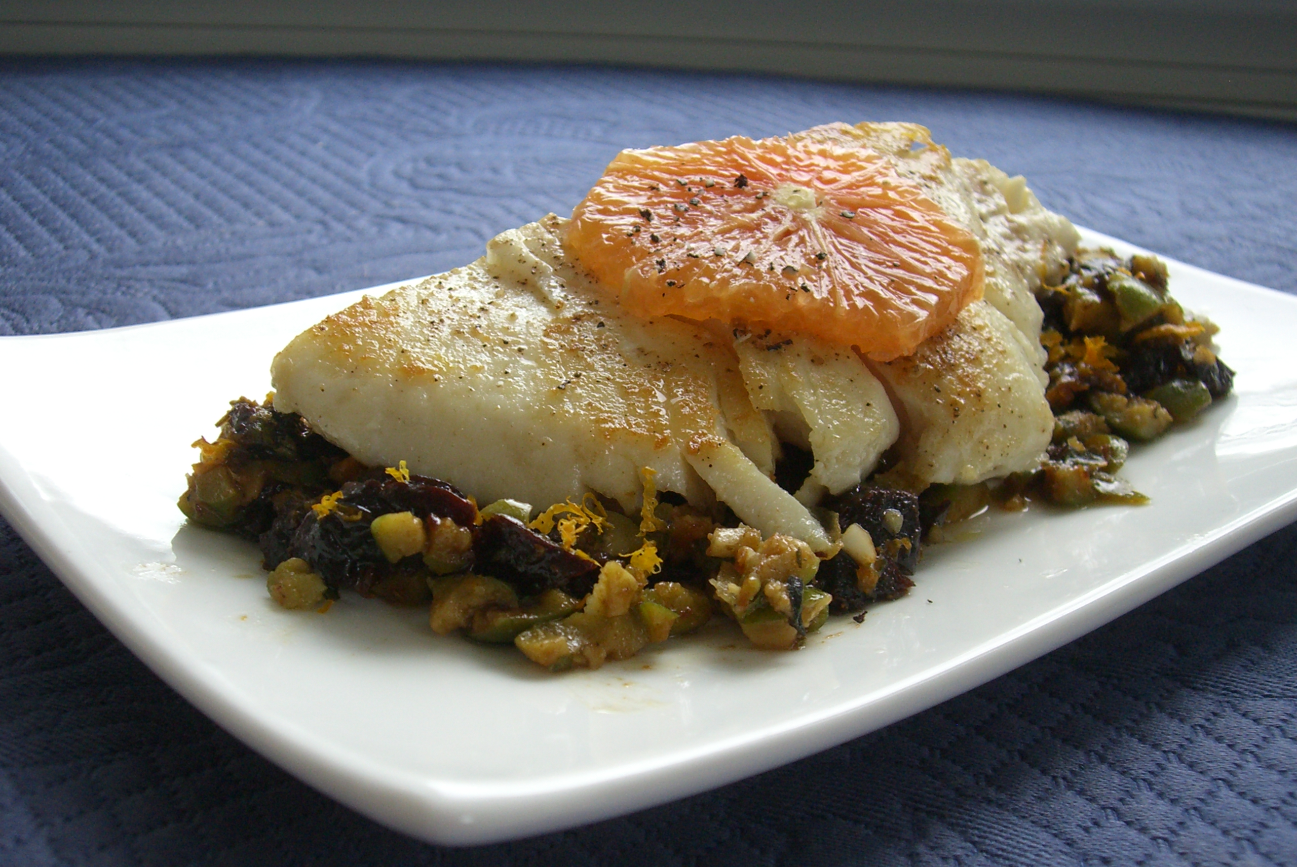 Dried Plum and Orange Tapenade