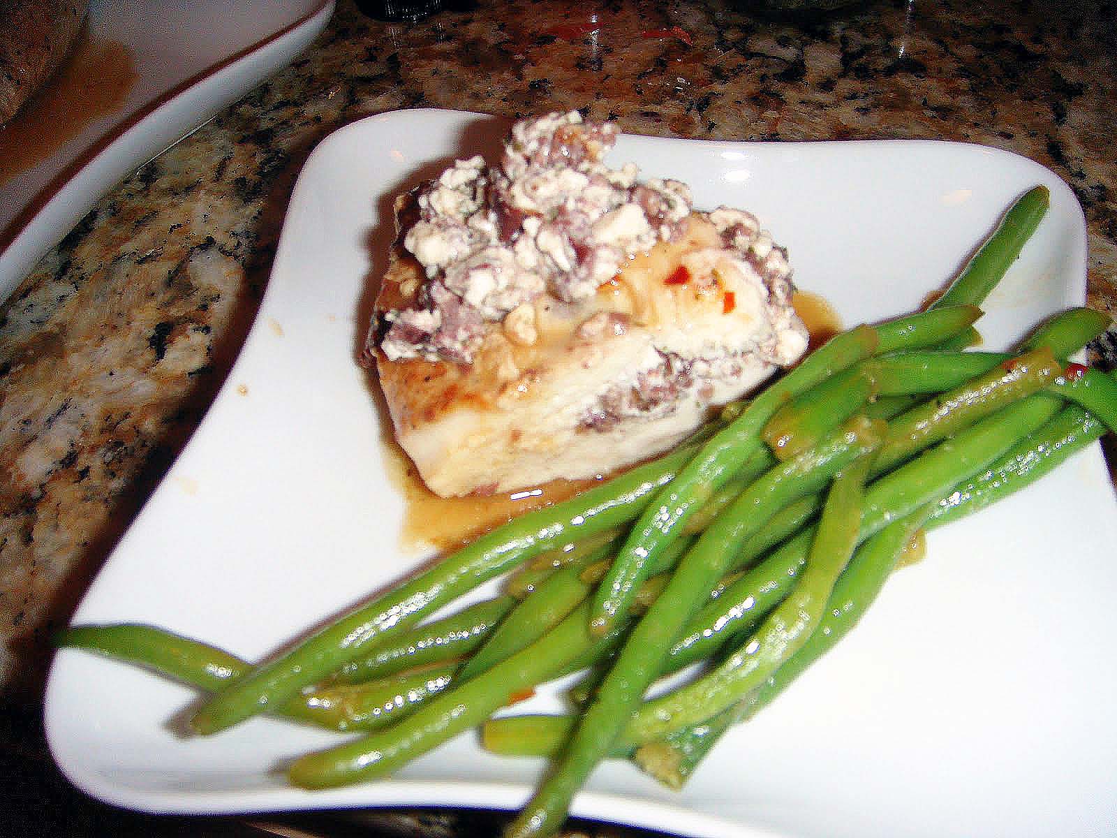 Feta and Olive Stuffed Chicken
