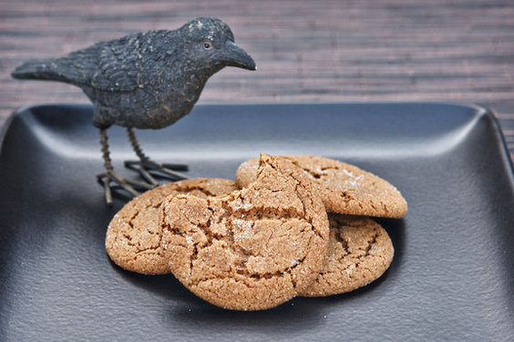 Ginger Spiced Molasses Sugar Cookies