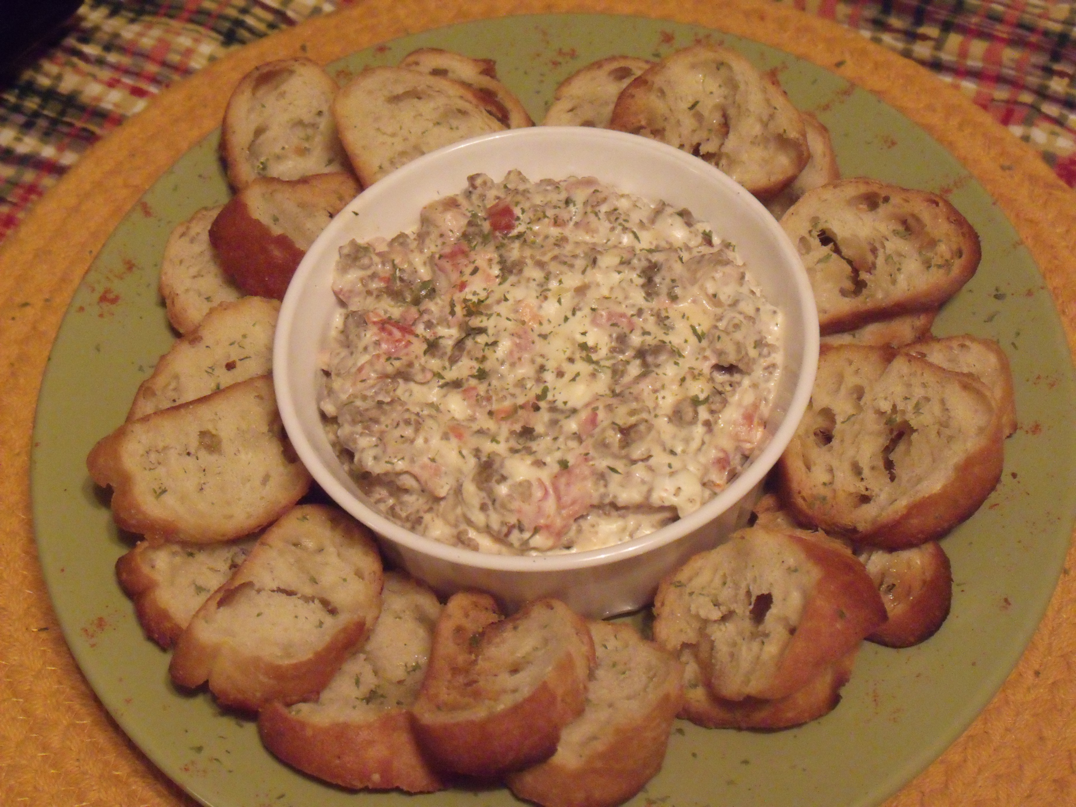Sausage Dip via Brently