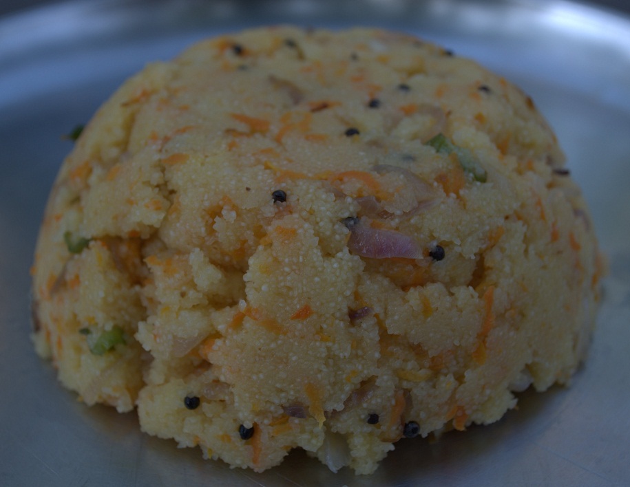 Carrot  Rava Upma 