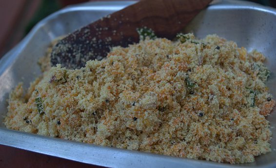 Carrot  Rava Upma 