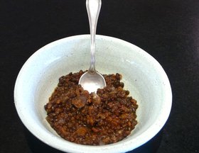 Plain Lentil Soup with a Special Ingredient