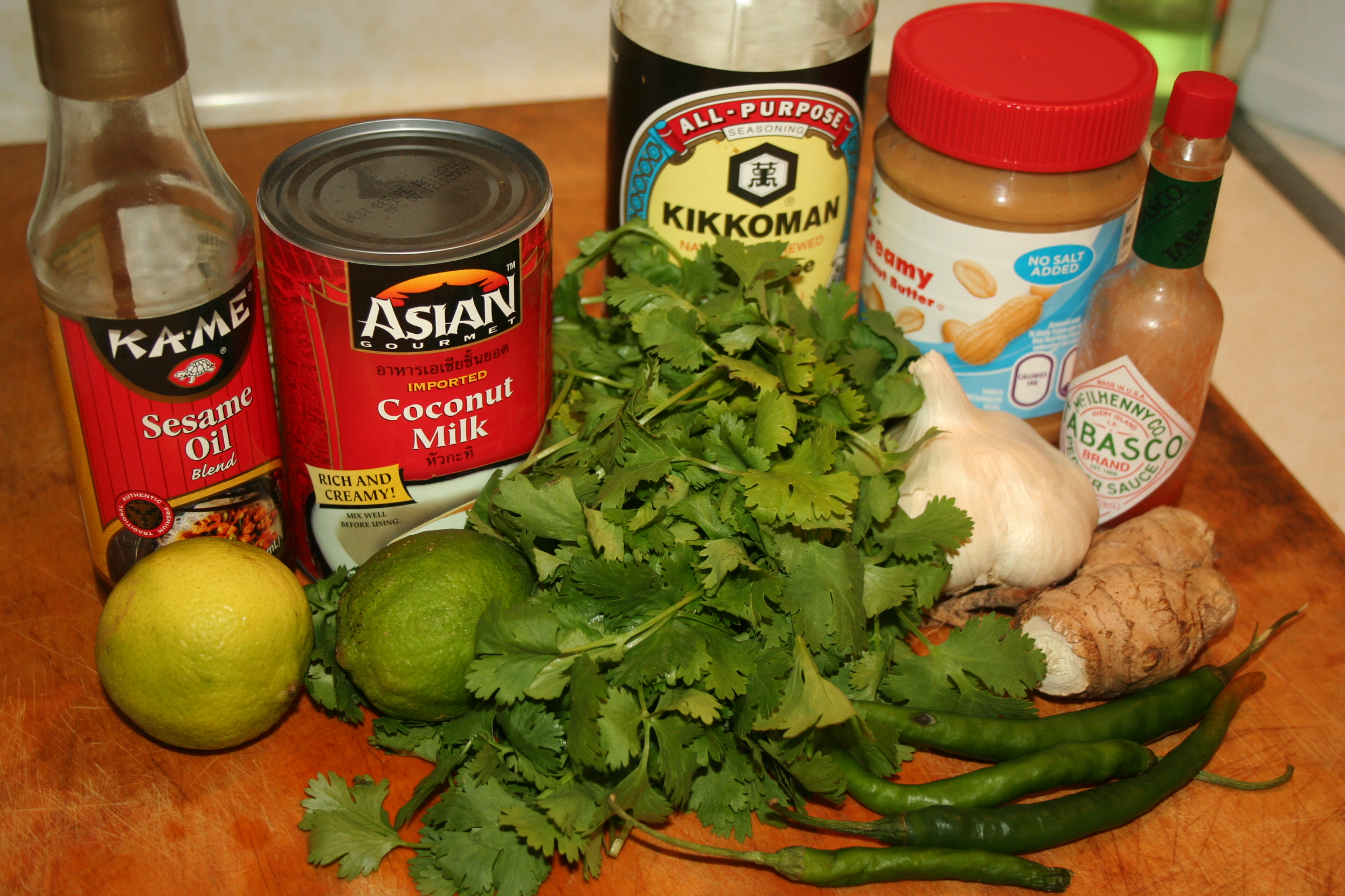 Thai Peanut Sauce Fondue