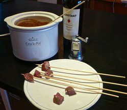 Red Wine Fondue