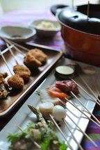 Kushiage (Japanese style oil fondue)