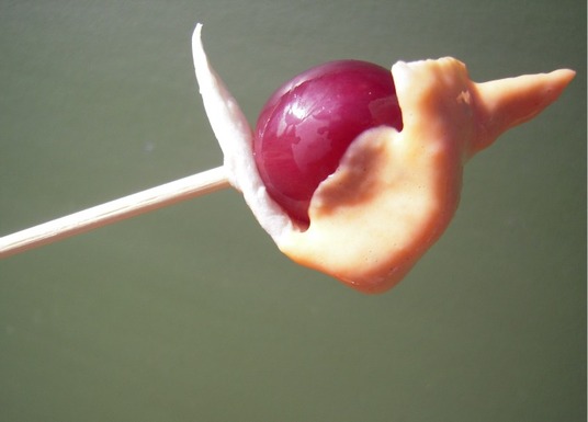 Dipped-grape