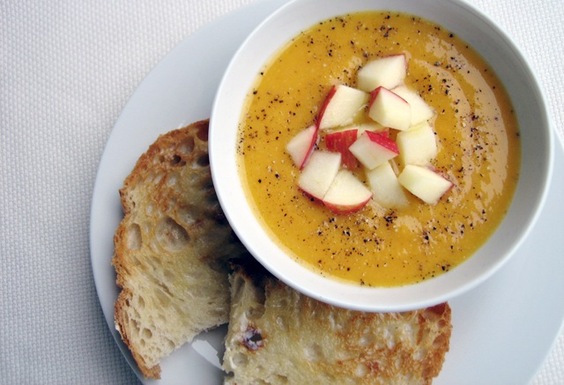 Butternut Squash and Cider Soup: 1993