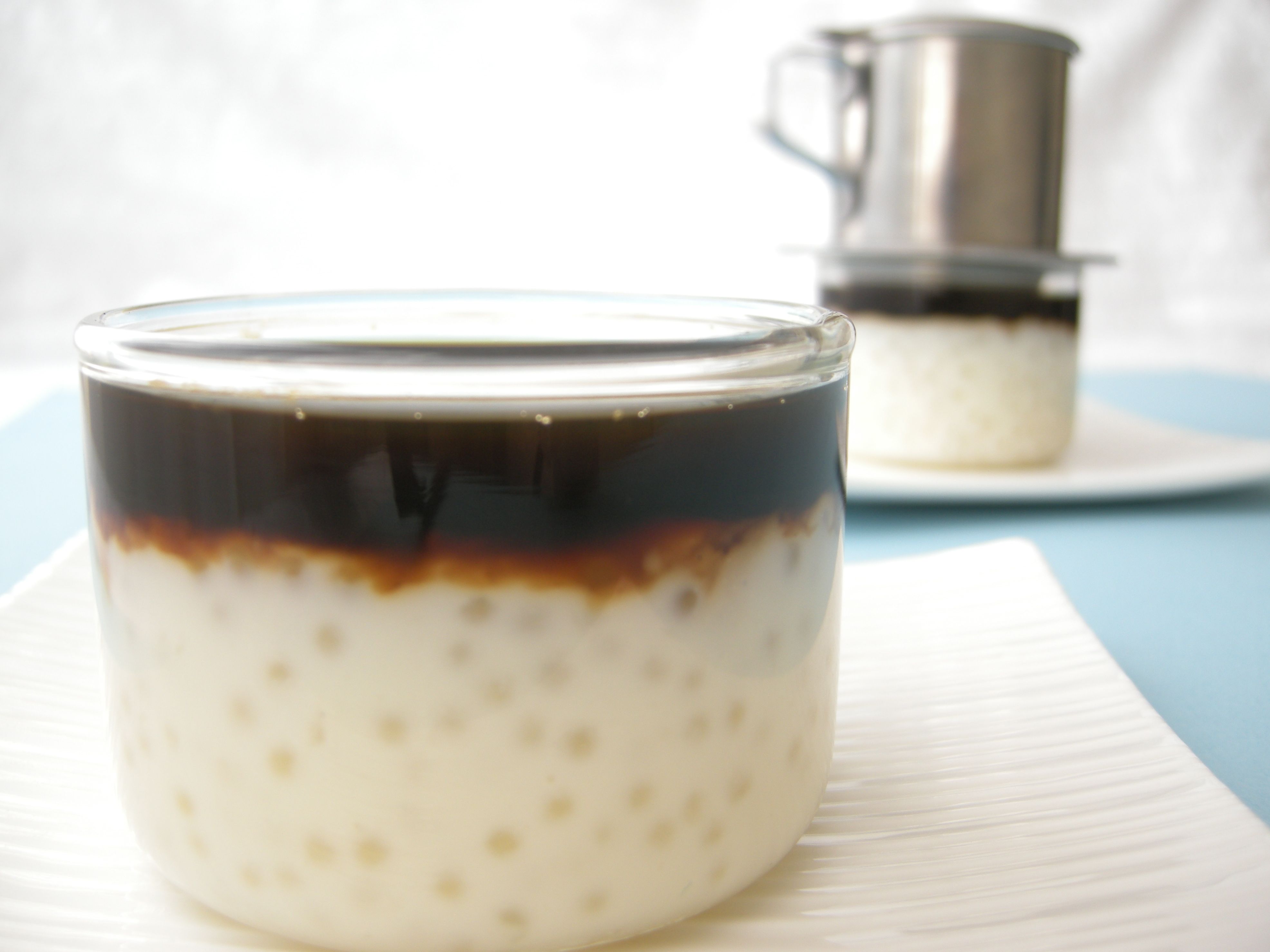Tapioca affogato