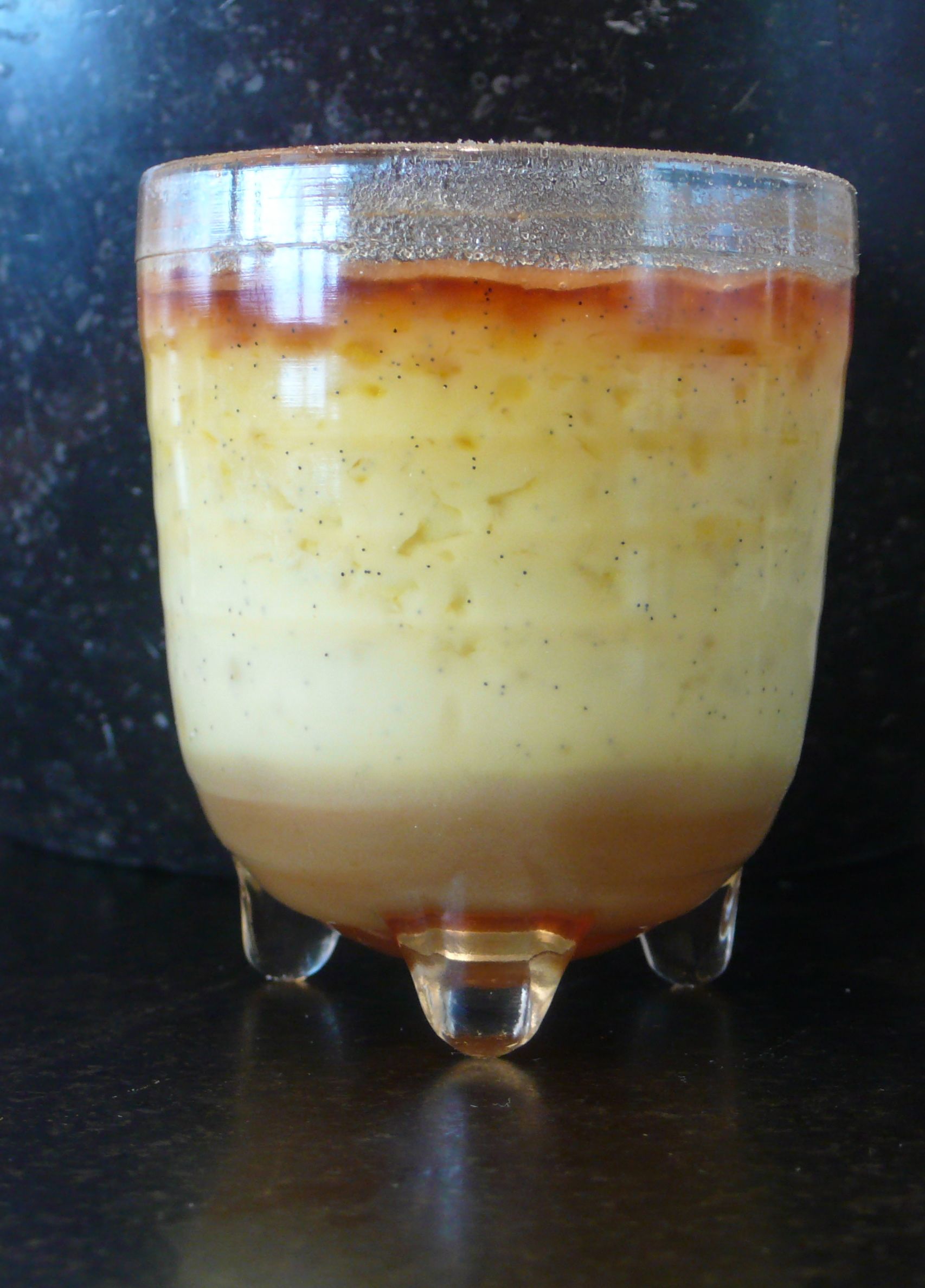Double Caramel Vanilla Bean Creme Brulee