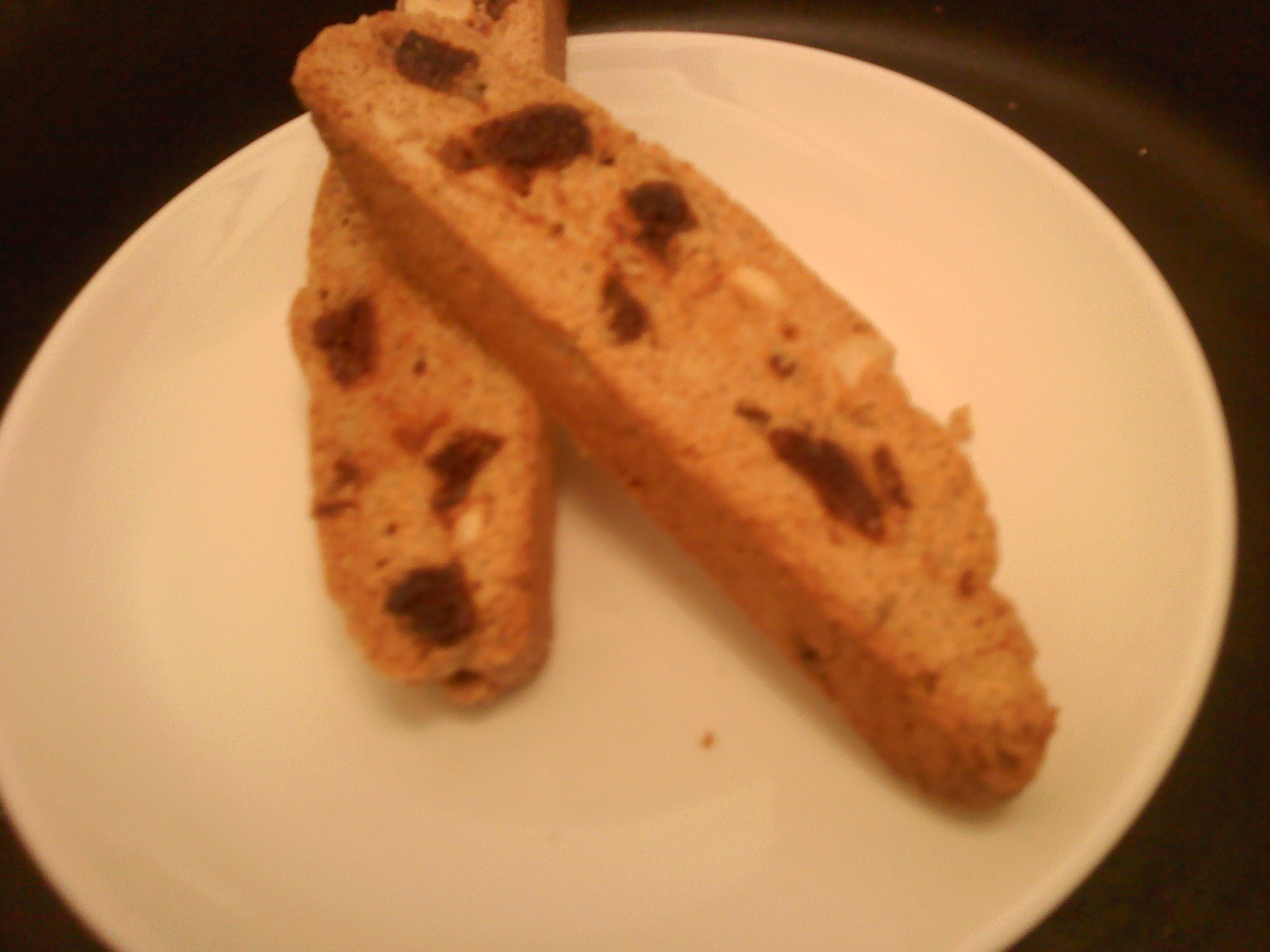 Apricot Hazelnut Biscotti