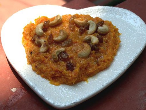 Carrot Sweet(Gajar ka Halwa.)