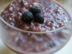 Blueberry Brie Risotto