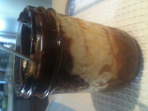 Snicker's Jar Budino