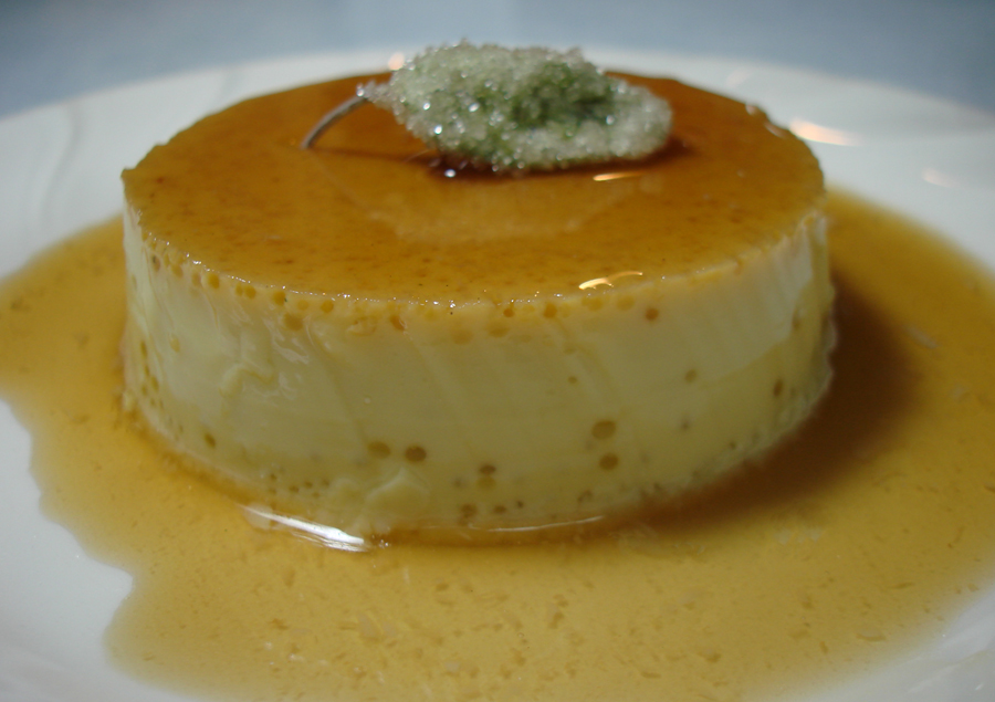 Sage Infused Crème Caramel