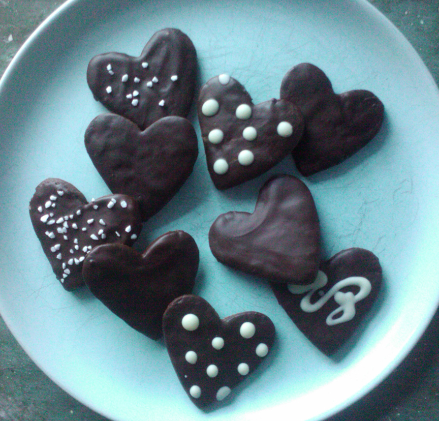 Chocolate-Covered Cherry Valentines
