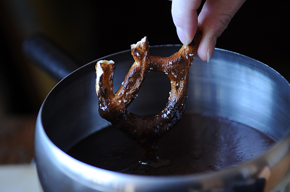 Coconut Cajeta & Chocolate Fondue