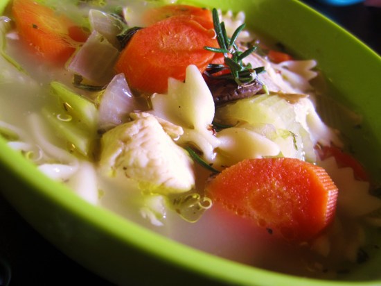 Lemony Chicken Noodle Soup