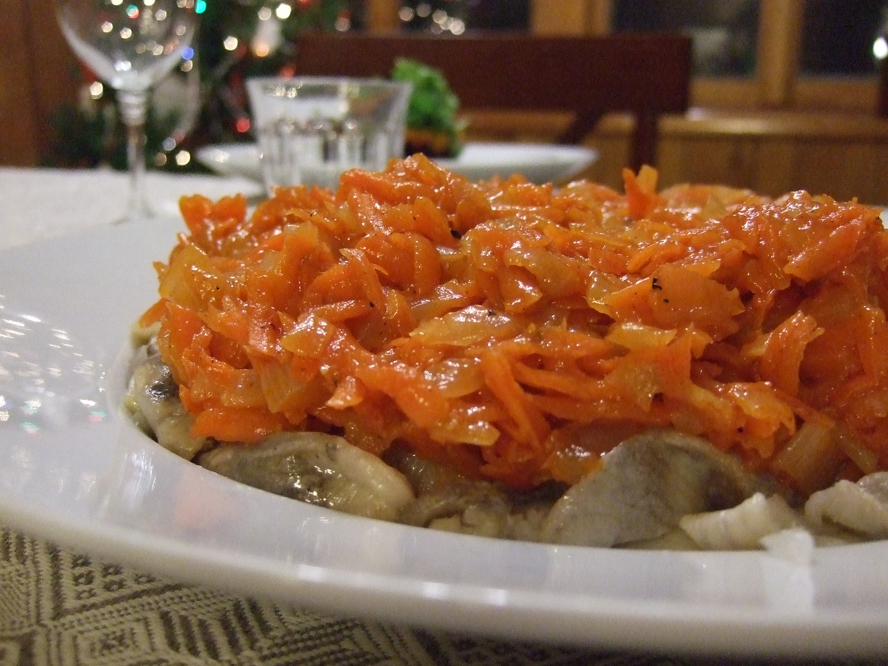 Herring with Sweet Carrots