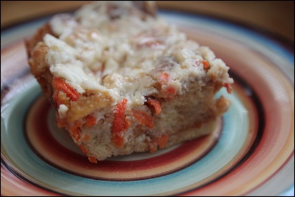 Carrot Cake Bread Pudding