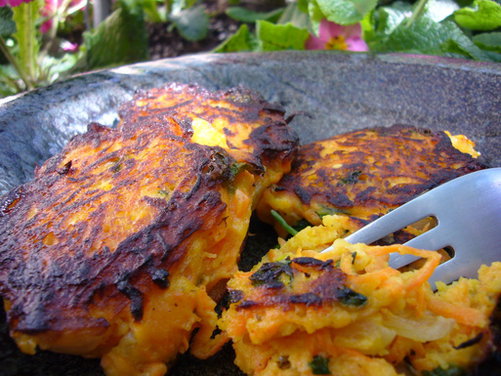 Carrot Fritters