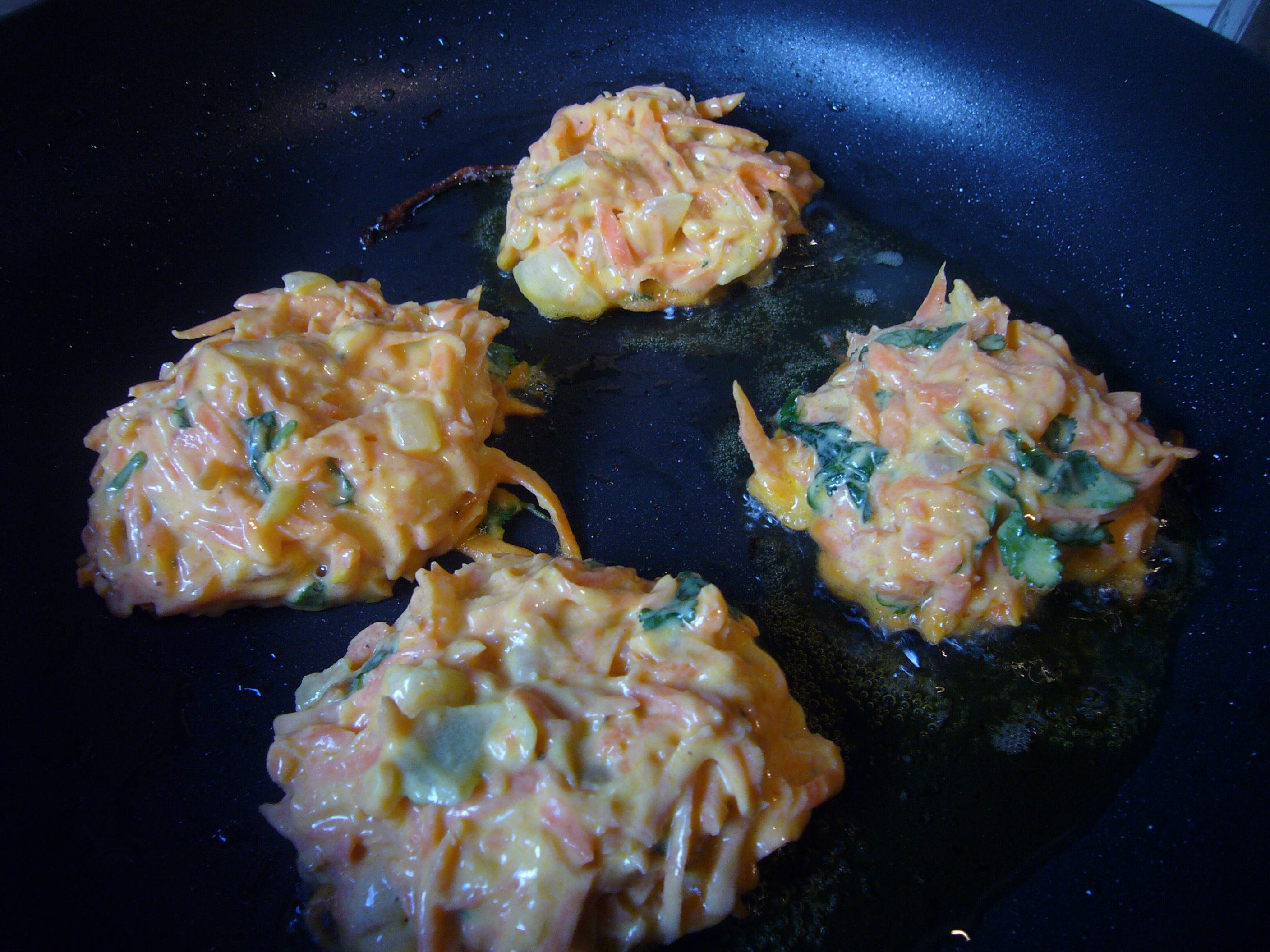 Carrot Fritters
