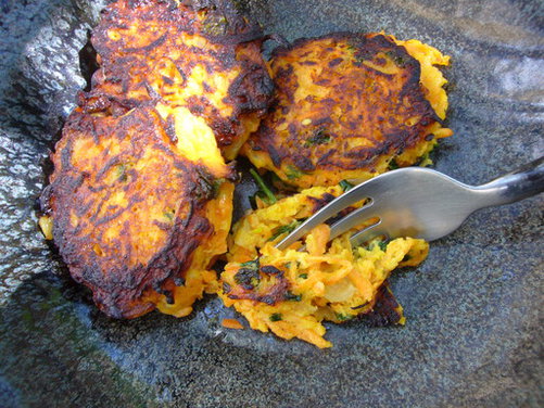 Carrot Fritters