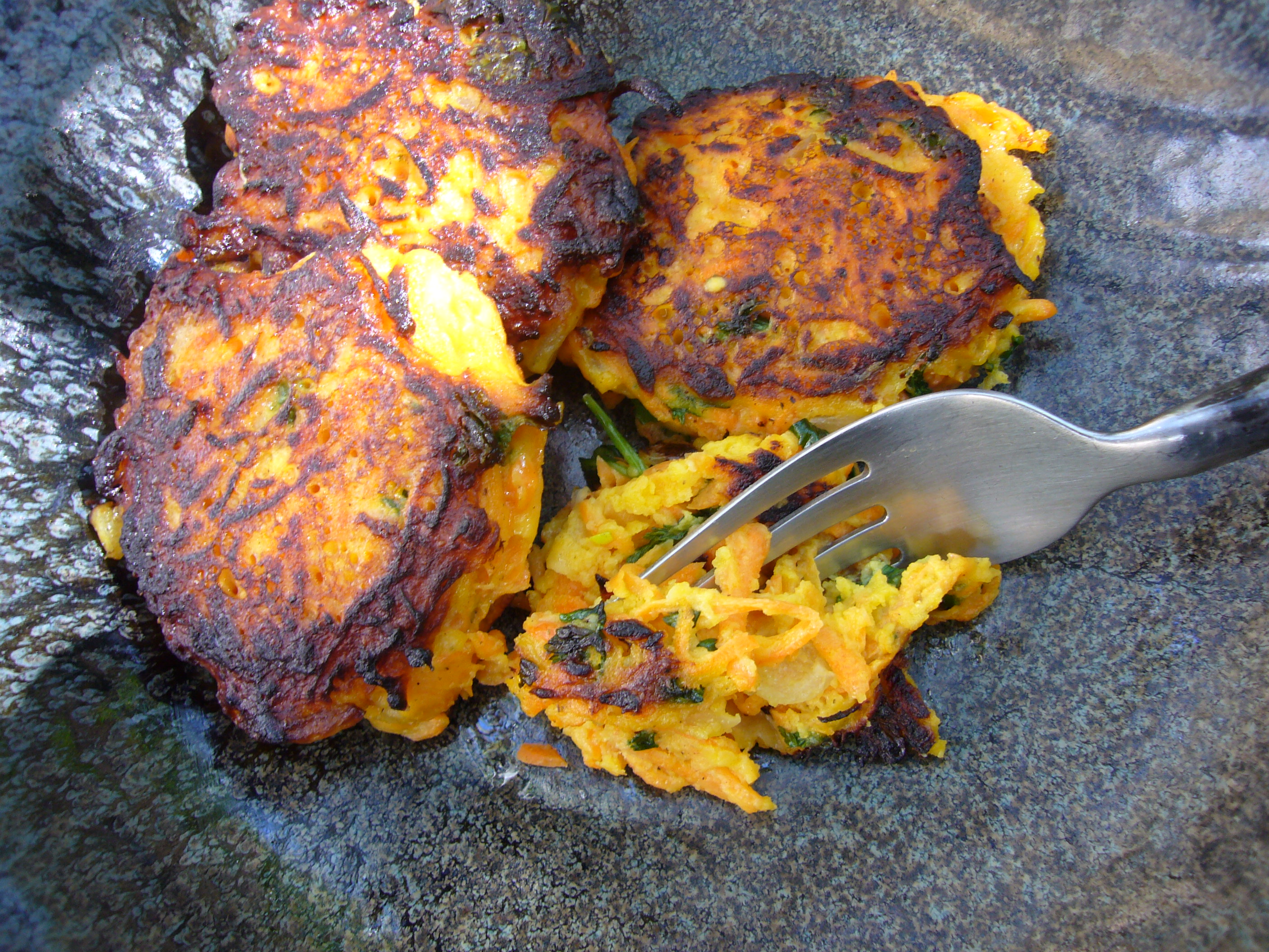 Carrot Fritters