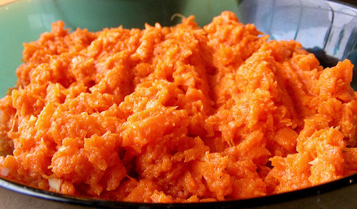 Carrot hummus