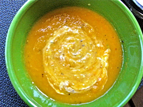 Carrot Ginger Pumpkin Soup