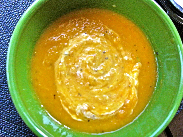 Carrot Ginger Pumpkin Soup