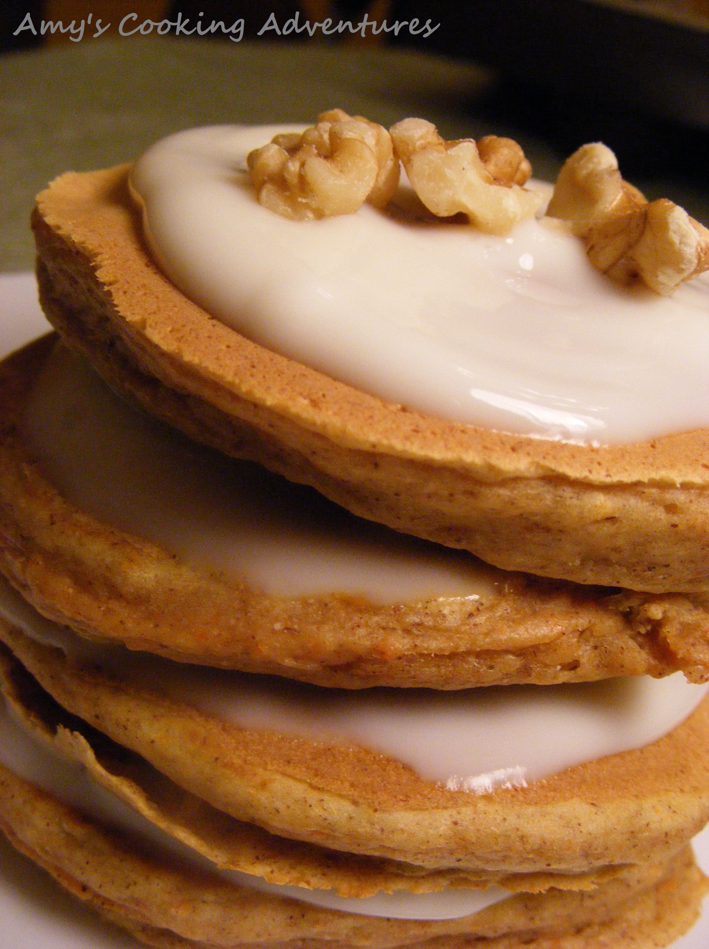 Carrot Cake Pancakes