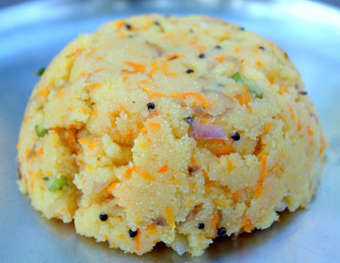 Carrot  Rava Upma 
