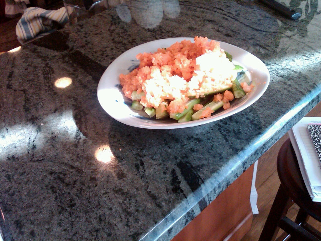 carrot and sesame relish