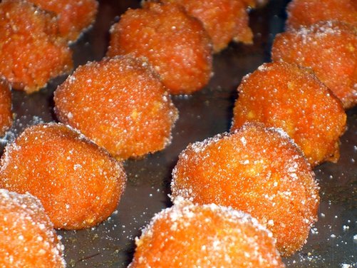 Candied Carrot Balls