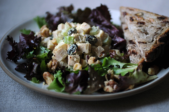 Curried Smoked Turkey Salad