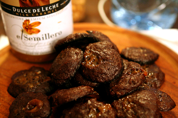 Salted Chocolate Dulce de Leche Cookie