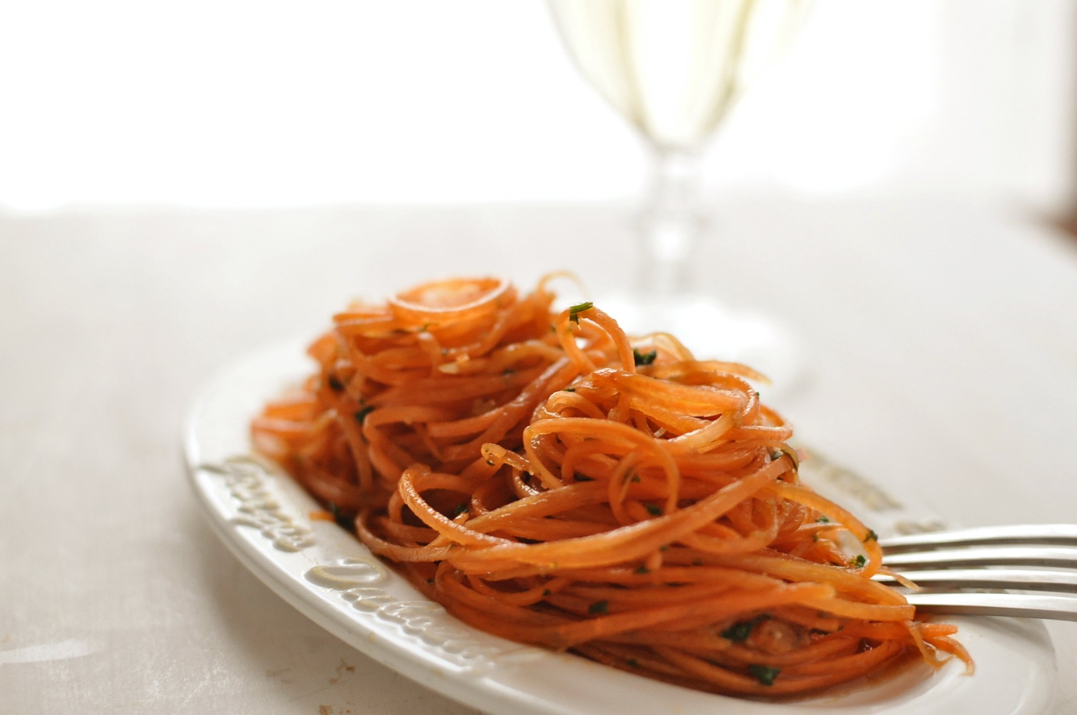 Carrot Salad with balsamic dressing