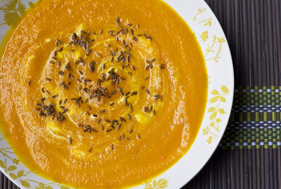 Honeyed Carrot & Orange Soup