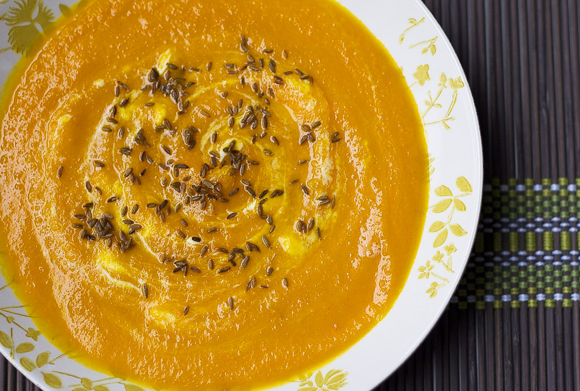 Honeyed Carrot & Orange Soup